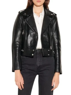 Sandro Siouxie Leather Biker Jacket 8 Sandro Siouxie Leather Biker Jacket -Sandro Sales Shop unnamed file 112