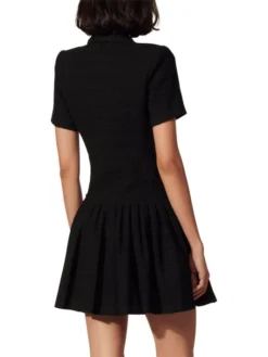 Sandro Rosa Short Tweed Coat Dress -Sandro Sales Shop unnamed file 117