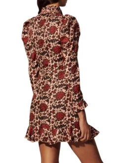 Sandro Lyah Paisley-Printed Silk Blend Dress 7 Sandro Lyah Paisley-Printed Silk Blend Dress -Sandro Sales Shop unnamed file 134