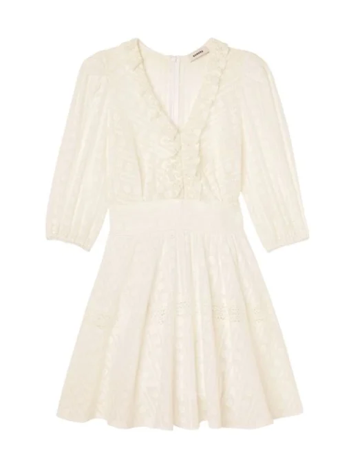 Sandro Gianni Broderie Anglaise Dress -Sandro Sales Shop unnamed file 150