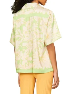 Sandro Limonade Boxy Floral Satin Shirt 9 Sandro Limonade Boxy Floral Satin Shirt -Sandro Sales Shop unnamed file 172