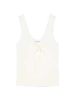 Sandro Tayron Knotted Tank Top