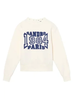 Sandro Tiago Logo Sweatshirt