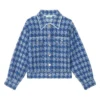 Sandro Balthazar Cropped Houndstooth Jacket -Sandro Sales Shop unnamed file 19