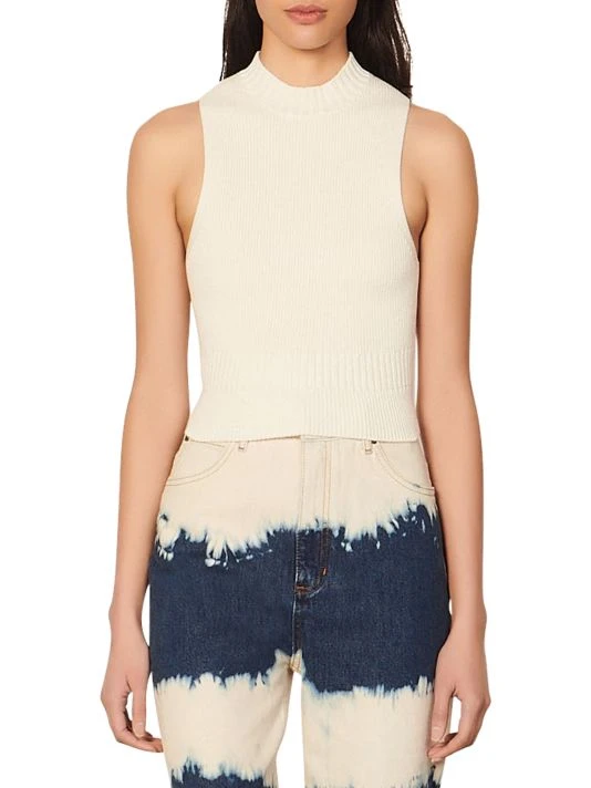 Sandro Ali Knit Organic Cotton Tank Top 5 Sandro Ali Knit Organic Cotton Tank Top - Image 3