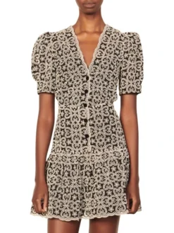 Sandro Angeles Guipure Lace Mini Dress 7 Sandro Angeles Guipure Lace Mini Dress -Sandro Sales Shop unnamed file 2