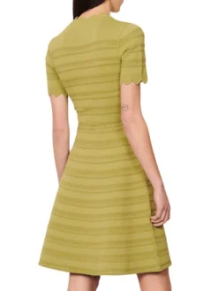 Sandro Fabienne Knit Fit-&-Flare Dress 9 Sandro Fabienne Knit Fit-&-Flare Dress -Sandro Sales Shop unnamed file 220