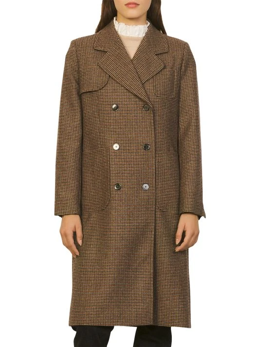 Sandro Raquel Double-Breasted Coat 5 Sandro Raquel Double-Breasted Coat - Image 3