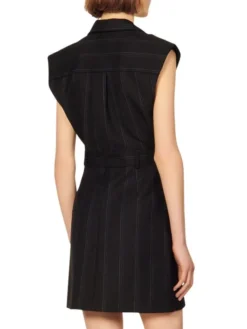 Sandro Vaiana Pinstriped Wool Dress 9 Sandro Vaiana Pinstriped Wool Dress -Sandro Sales Shop unnamed file 234
