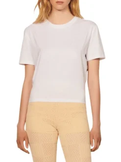 Sandro Melfi Scarf-Back Shirt -Sandro Sales Shop unnamed file 237