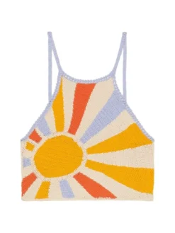 Sandro Soleil Crocheted Top