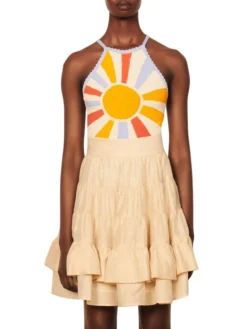 Sandro Soleil Crocheted Top -Sandro Sales Shop unnamed file 256