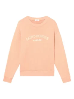 Sandro Mellow Printed Logo Sweatshirt