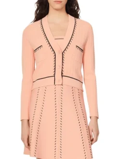 Sandro Embroidered Cardigan -Sandro Sales Shop unnamed file 272