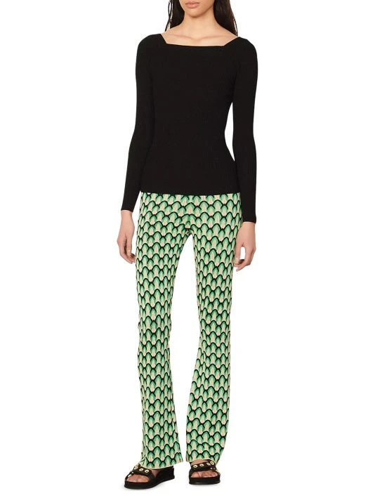 Sandro Neymar Ribbed Open-Back Sweater 4 Sandro Neymar Ribbed Open-Back Sweater - Image 2