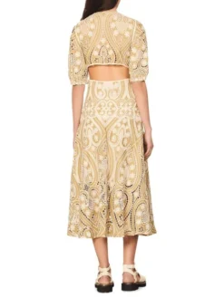 Sandro Naomi Guipure Lace Midi Dress 7 Sandro Naomi Guipure Lace Midi Dress -Sandro Sales Shop unnamed file 342