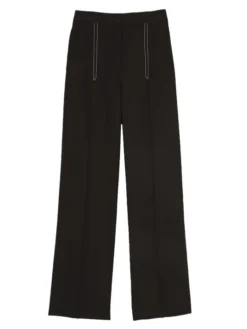 Sandro Cesar High-Waist Flare Pants