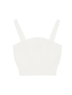 Sandro Abeline Knit Tank Top Mauve