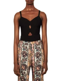 Sandro Doux Knotted Knit Bodysuit -Sandro Sales Shop unnamed file 377