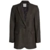Sandro Steffie Check Wool-Blend Blazer -Sandro Sales Shop unnamed file 403
