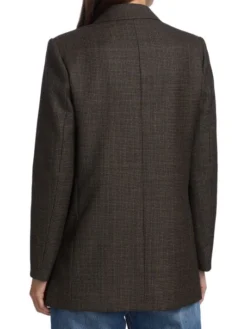 Sandro Steffie Check Wool-Blend Blazer -Sandro Sales Shop unnamed file 407