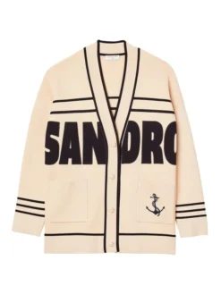 Sandro Santana Logo Cardigan