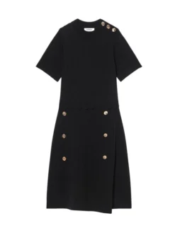 Sandro Alyssa Knit Fit-&-Flare Dress Beige 8 Sandro Alyssa Knit Fit-&-Flare Dress Beige -Sandro Sales Shop unnamed file 433