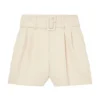 Sandro Arthus Belted High-Waist Shorts 2 Sandro Arthus Belted High-Waist Shorts -Sandro Sales Shop unnamed file 457