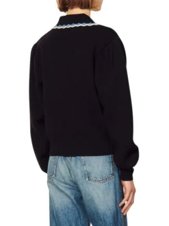 Sandro Crochet-Collar Pullover Sweater 9 Sandro Crochet-Collar Pullover Sweater -Sandro Sales Shop unnamed file 464