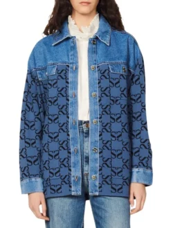 Sandro Augustin Logo Jacquard Jacket -Sandro Sales Shop unnamed file 47