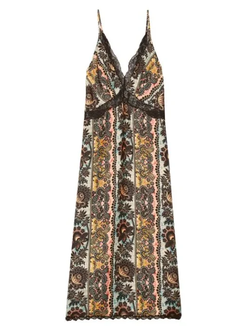 Sandro Luana Lace & Silk Slip Dress -Sandro Sales Shop unnamed file 473