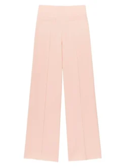 Sandro Enrique Pleated Wide-Leg Pants