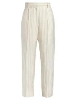 Sandro Bernardo Pleat Pinstripe Pants