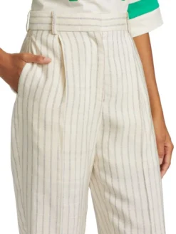 Sandro Bernardo Pleat Pinstripe Pants -Sandro Sales Shop unnamed file 537