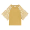 Sandro Lecci Guipure-Sleeve T-Shirt -Sandro Sales Shop unnamed file 551