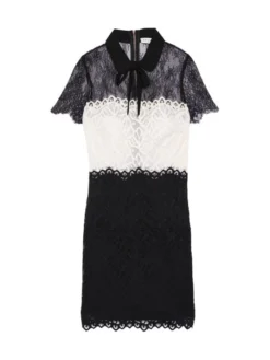 Sandro Rozen Lace Sheath Dress