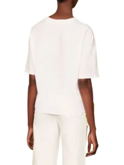 Sandro Daisy Knotted Scarf T-Shirt -Sandro Sales Shop unnamed file 584