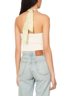 Sandro Pharell Cropped Floral Halterneck Tank 9 Sandro Pharell Cropped Floral Halterneck Tank -Sandro Sales Shop unnamed file 596