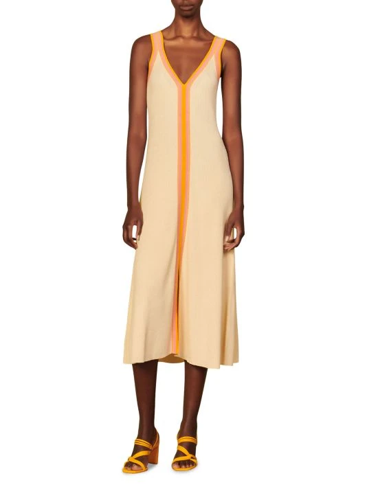 Sandro Piana Ribbed Midi Dress 4 Sandro Piana Ribbed Midi Dress - Image 2