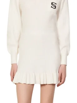 Sandro Soline Cable-Knit Mini Skirt -Sandro Sales Shop unnamed file 664