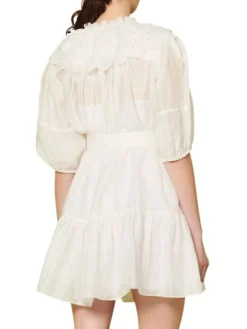 Sandro Emiliana Sheer Linen Mini Dress 9 Sandro Emiliana Sheer Linen Mini Dress -Sandro Sales Shop unnamed file 700