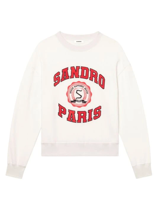 Sandro Anthonin Varsity Sweatshirt 3 Sandro Anthonin Varsity Sweatshirt