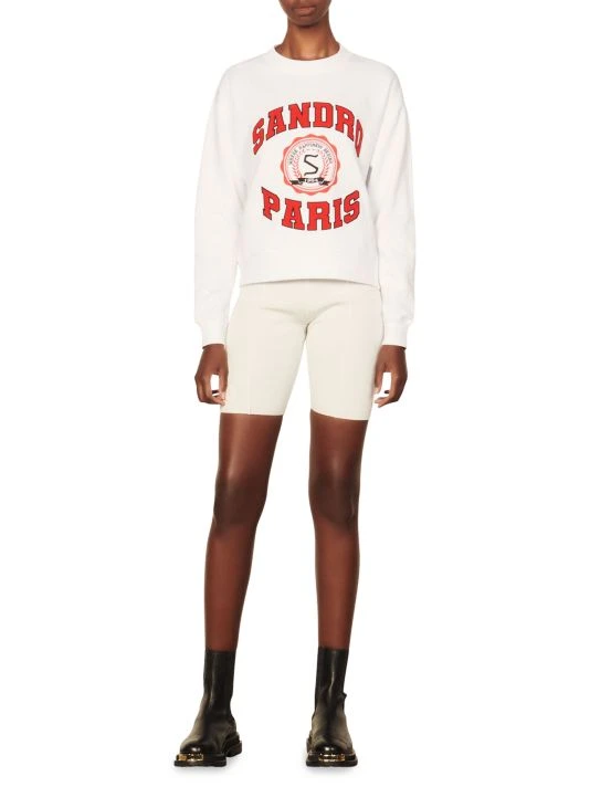 Sandro Anthonin Varsity Sweatshirt 4 Sandro Anthonin Varsity Sweatshirt - Image 2