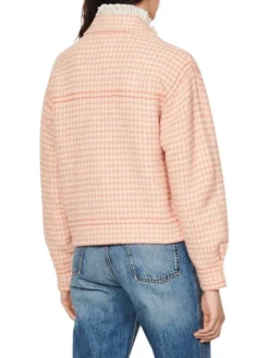 Sandro Alois Two-Tone Houndstooth Jacket -Sandro Sales Shop unnamed file 751