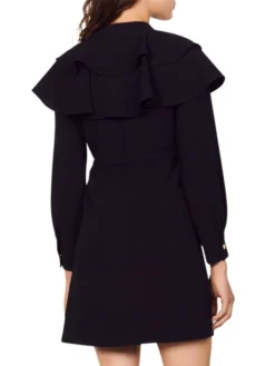 Sandro Wendy Ruffled Yoke Mini Dress -Sandro Sales Shop unnamed file 77