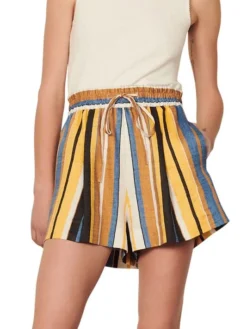 Sandro Stefen Striped Linen Shorts 8 Sandro Stefen Striped Linen Shorts -Sandro Sales Shop unnamed file 782