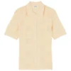 Sandro Isaiah Pointelle-Knit Shirt -Sandro Sales Shop unnamed file 784