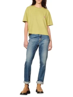 Sandro Patrick Boxy Cotton T-Shirt -Sandro Sales Shop unnamed file 793