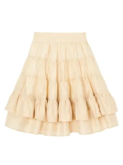 Sandro Fanfan Tiered Ruffle Skirt