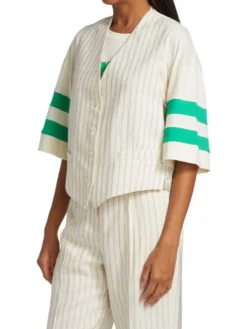 Sandro Turner Striped Vest -Sandro Sales Shop unnamed file 843